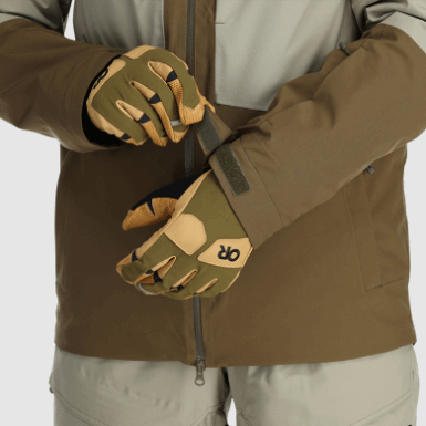 Buitenonderzoek | Extravert Herenhandschoenen Loden/naturel