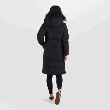 Buitenonderzoek | Dames Donzen Parka Zwart