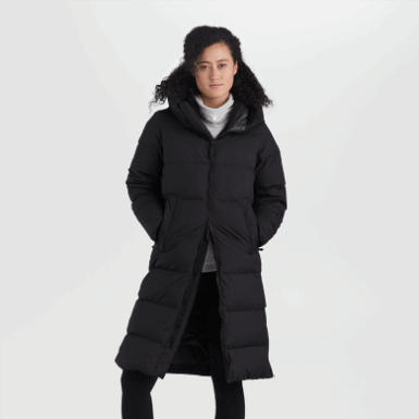 Buitenonderzoek | Dames Donzen Parka Zwart