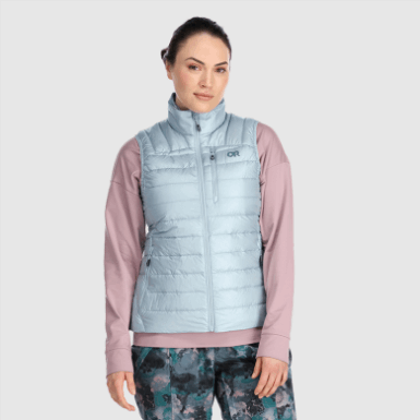 Buitenonderzoek | Dames Helium Dons Vest Arctic