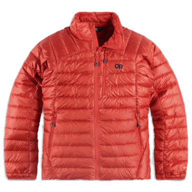 Buitenonderzoek | Dames Helium Donsjack Cranberry