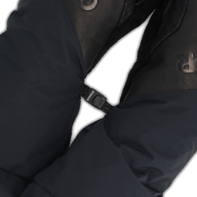 Buitenonderzoek | Zwarte Super Couloir Gore-tex® Sensorhandschoenen Voor Dames