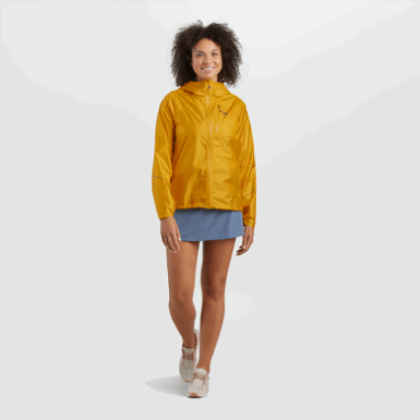 Buitenonderzoek | Stralend Helium Regenjack Voor Dames