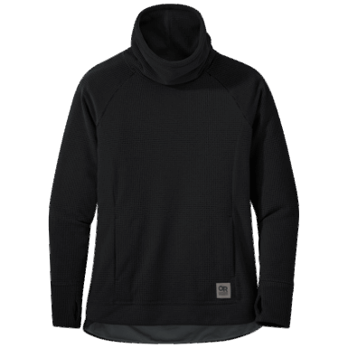 Buitenonderzoek | Dames Trailmix Coltrui Zwart