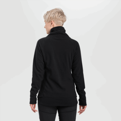 Buitenonderzoek | Dames Trailmix Coltrui Zwart