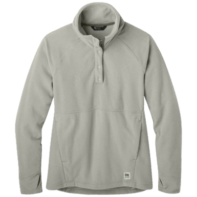 Buitenonderzoek | Dames Trailmix Snap Pullover Zand