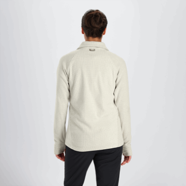 Buitenonderzoek | Dames Trailmix Snap Pullover Zand
