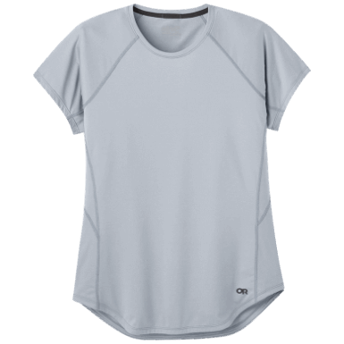 Buitenonderzoek | Argon S/s T-shirt Titanium Voor Dames