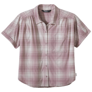 Buitenonderzoek | Astroman S/s Zonnehemd Moth Plaid Voor Dames