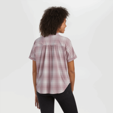 Buitenonderzoek | Astroman S/s Zonnehemd Moth Plaid Voor Dames
