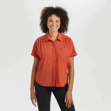 Buitenonderzoek | Dames Astroman S/s Sun Shirt Moab