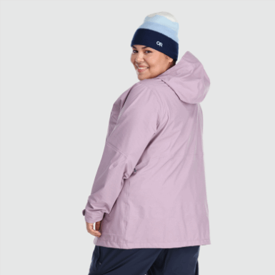 Buitenonderzoek | Hardmetalen Jas Plus Zwart Voor Dames