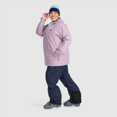 Buitenonderzoek | Hardmetalen Jas Plus Zwart Voor Dames