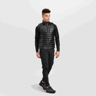 Buitenonderzoek | Heren Helium Donsvest Zwart