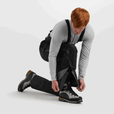 Buitenonderzoek | Aartsengel Gore-tex® Slabbetjes Voor Heren Zwart