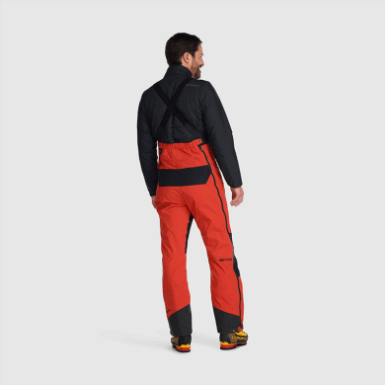 Buitenonderzoek | Aartsengel Gore-tex® Slabbetjes Heren Cranberry/zwart