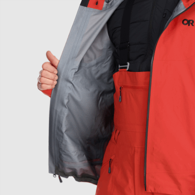 Buitenonderzoek | Aartsengel Gore-tex® Herenjack Zwart