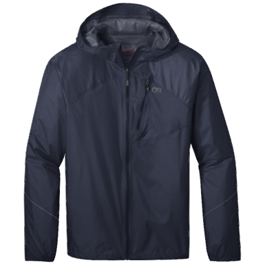 Buitenonderzoek | Heren Helium Regenjack Marineblauw