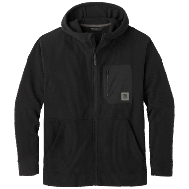 Buitenonderzoek | Heren Trailmix Hoodie Zwart