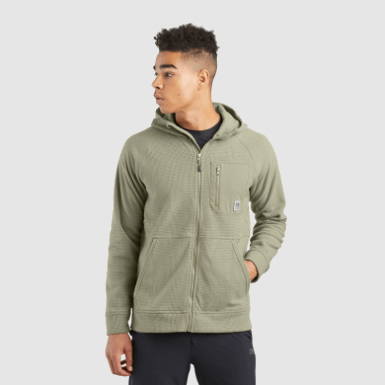 Buitenonderzoek | Heren Trailmix Hoodie Vuursteen