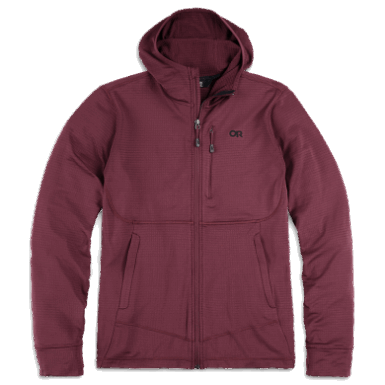 Buitenonderzoek | Vigor Herenhoodie Met Volledige Rits Kalamata
