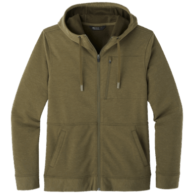 Buitenonderzoek | Emersion Fleece Herenhoodie Loden Heather