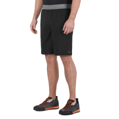 Buitenonderzoek | Heren Zendo Short - 10" Zwart