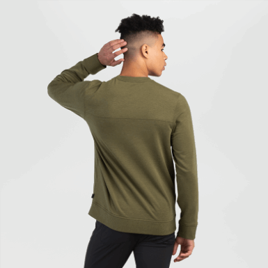 Buitenonderzoek | Emersion Fleece Crew Loden Heather Heren