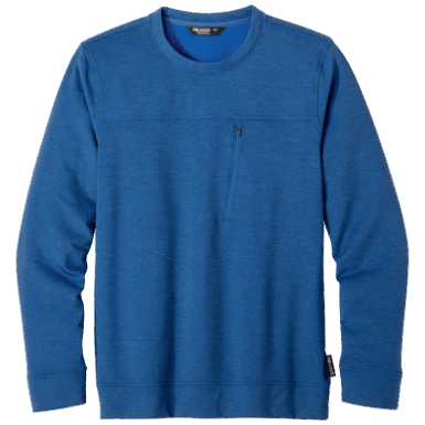 Buitenonderzoek | Emersion Fleece Crew Classic Blue Heather Heren