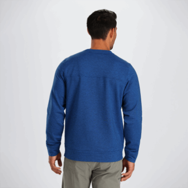 Buitenonderzoek | Emersion Fleece Crew Classic Blue Heather Heren
