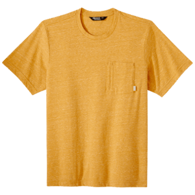 Buitenonderzoek | Heren Terra S/s Fashion Tee Bijenwas Heide