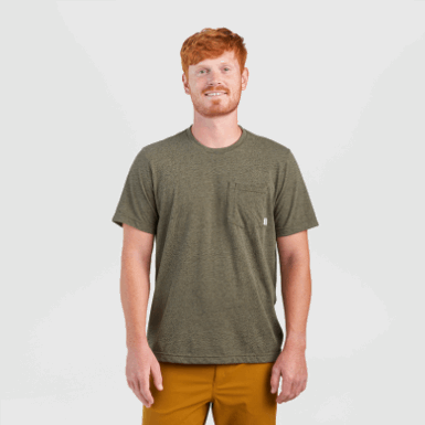Buitenonderzoek | Heren Terra S/s Tee Vuursteen Heide