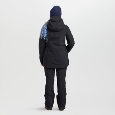 Buitenonderzoek | Dames Snowcrew Jack Zwart