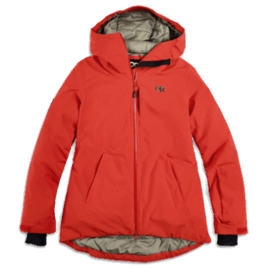 Buitenonderzoek | Dames Snowcrew Jack Cranberry