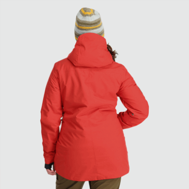 Buitenonderzoek | Dames Snowcrew Jack Cranberry