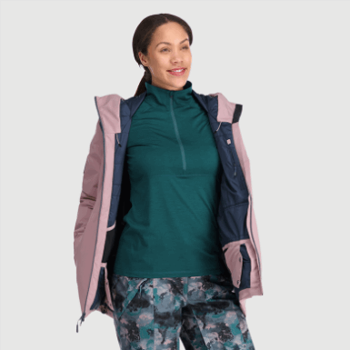 Buitenonderzoek | Dames Snowcrew Jack Marineblauw/moth