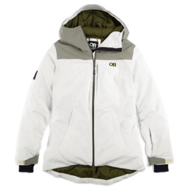 Buitenonderzoek | Snowcrew Damesjack Snow/flint