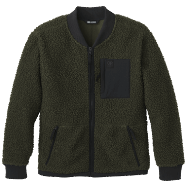 Buitenonderzoek | Dames Juneau Sherpa Fleecejack Loden