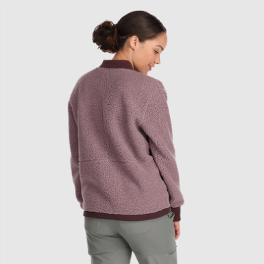 Buitenonderzoek | Juneau Sherpa Fleece Damesjack Moth