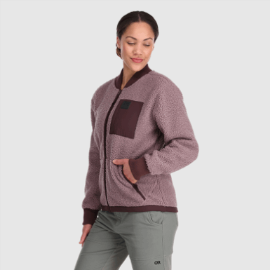 Buitenonderzoek | Juneau Sherpa Fleece Damesjack Moth
