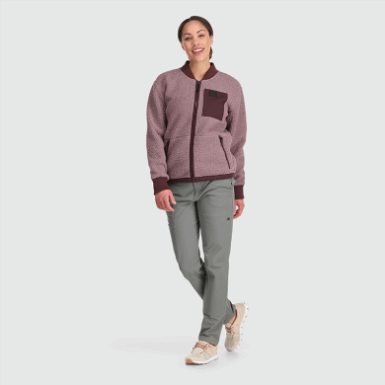 Buitenonderzoek | Juneau Sherpa Fleece Damesjack Moth