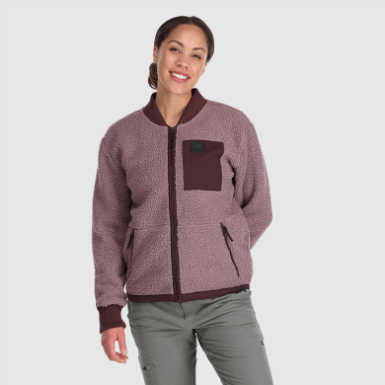 Buitenonderzoek | Juneau Sherpa Fleece Damesjack Moth
