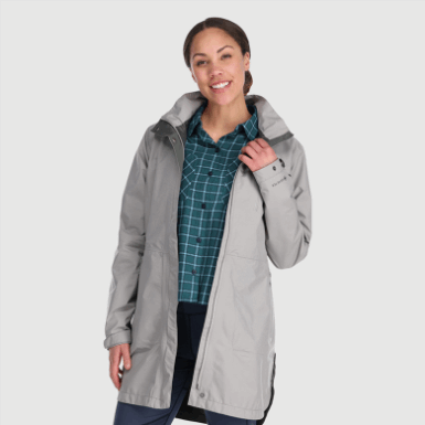 Buitenonderzoek | Aspire Trench Ash Voor Dames