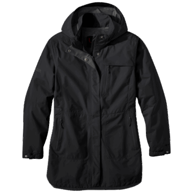 Buitenonderzoek | Aspire Trenchcoat Zwart Voor Dames