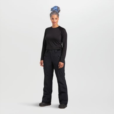 Buitenonderzoek | Dames Snowcrew Broek Zwart