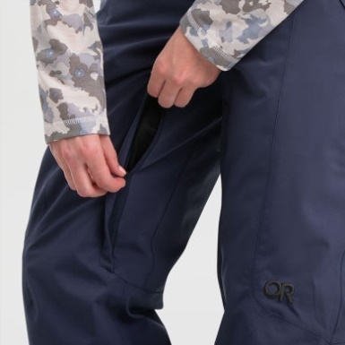 Buitenonderzoek | Dames Snowcrew Broek Marineblauw