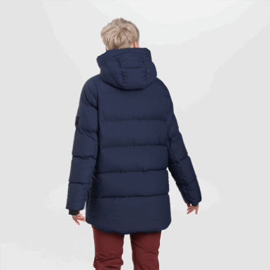 Buitenonderzoek | Coze Donsjas Marineblauw Voor Dames