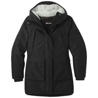 Buitenonderzoek | Dames Stormcraft Donsparka Zwart