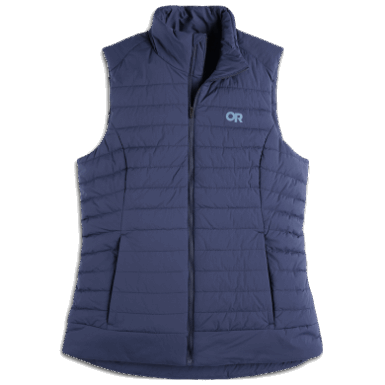 Buitenonderzoek | Dames Schaduw Geisoleerd Vest Marineblauw