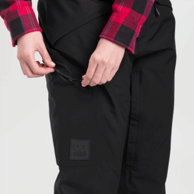 Buitenonderzoek | Dames Kulshan Storm Slabbetjes Zwart